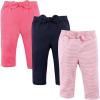 image:imageHudson Baby Unisex Cotton Pants and LeggingsLight Pink Stripes