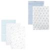 image:imageMuslin Swaddle Blanket 5PackBlue SheepBlue Feather
