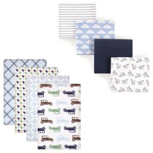 image:imageFlannel Receiving Blanket 8PackCarPaper Airplane