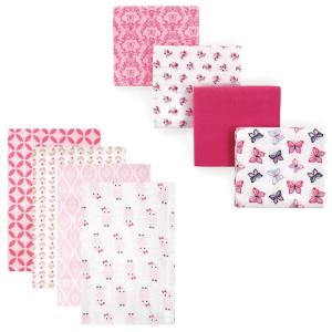 image:imageFlannel Receiving Blanket 8PackOwlButterflies