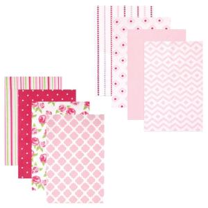 image:imageFlannel Receiving Blanket 8PackRoseGirl Modern