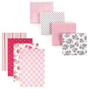 image:imageFlannel Receiving Blanket 8PackRoseToile