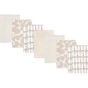 image:imageHudson Baby Cotton Flannel Burp Cloths 7Pack Giraffe One Size