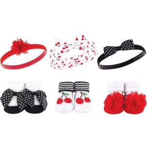 image:imageHudson Baby Girls Headband and Socks GiftsetCherry