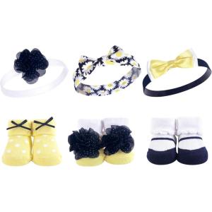 image:imageHudson Baby Girls Headband and Socks GiftsetDaisy