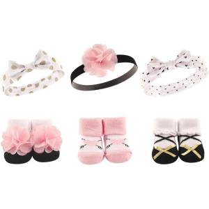 image:imageHudson Baby Girls Headband and Socks GiftsetHeart