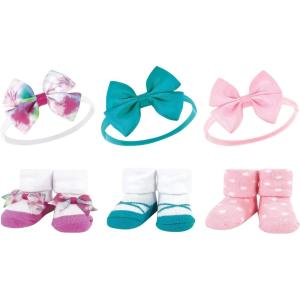 image:imageHudson Baby Girls Headband and Socks GiftsetTiedye