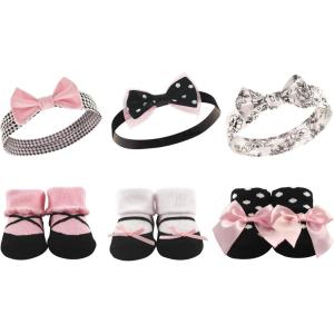 image:imageHudson Baby Girls Headband and Socks GiftsetToile