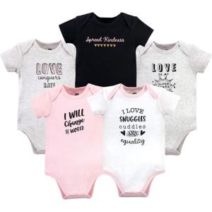 image:imageHudson Baby Unisex Baby Cotton Bodysuits 5 PieceEquality