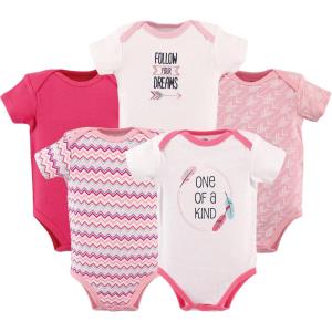 image:imageHudson Baby Unisex Baby Cotton Bodysuits 5 PieceOne of a Kind