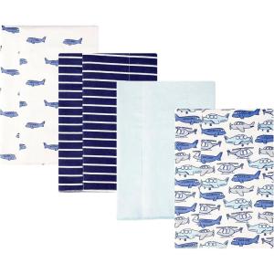 image:imageHudson Baby Unisex Baby Cotton Flannel Burp Cloths One SizeBorn to Fly
