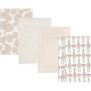 image:imageHudson Baby Unisex Baby Cotton Flannel Burp Cloths One SizeGiraffe