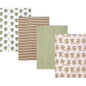 image:imageHudson Baby Unisex Baby Cotton Flannel Burp Cloths One SizeMonkey