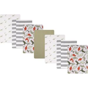 image:imageHudson Baby Unisex Baby Cotton Flannel Burp Cloths One SizeMulti Color Dino