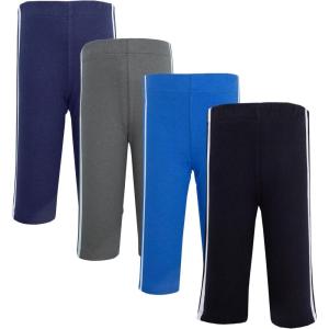 image:imageHudson Baby Unisex Baby Cotton Pants and LeggingsBlack Blue