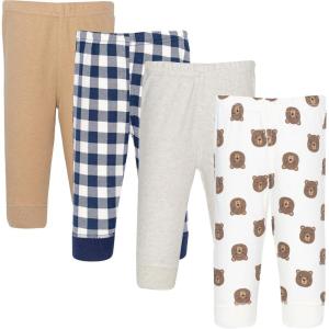 image:imageHudson Baby Unisex Baby Cotton Pants and LeggingsHappy Camper Bear