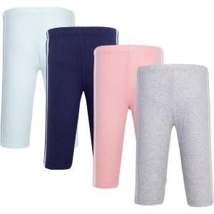 image:imageHudson Baby Unisex Baby Cotton Pants and LeggingsHeather Gray Mint