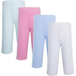 image:imageHudson Baby Unisex Baby Cotton Pants and LeggingsHeather Gray Pink