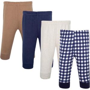 image:imageHudson Baby Unisex Baby Cotton Pants and LeggingsNavy Gingham