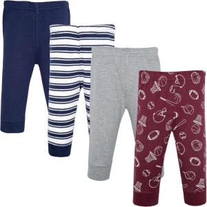 image:imageHudson Baby Unisex Baby Cotton Pants and LeggingsVarsity Sports Stripe