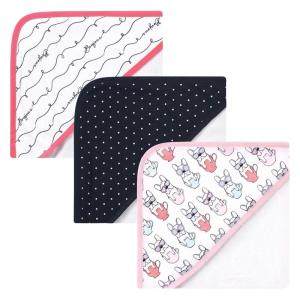 image:imageHudson Baby Unisex Baby Cotton Rich Hooded Towels Gray Modern Elephant One SizeBonjour
