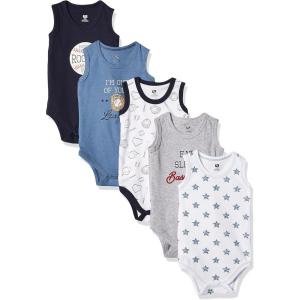 image:imageHudson Baby Unisex Baby Cotton Sleeveless BodysuitsBaseball