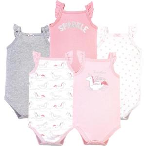 image:imageHudson Baby Unisex Baby Cotton Sleeveless BodysuitsUnicorn Float
