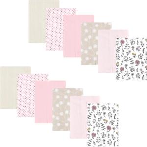 image:imageHudson Baby Unisex Baby Flannel Burp Cloth 12pk Fun Desert One SizeDandelion Wish