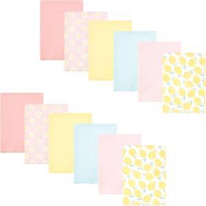 image:imageHudson Baby Unisex Baby Flannel Burp Cloth 12pk Fun Desert One SizeLemon Daisy