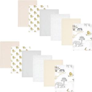 image:imageHudson Baby Unisex Baby Flannel Burp Cloth 12pk Fun Desert One SizeNeutral Safari World