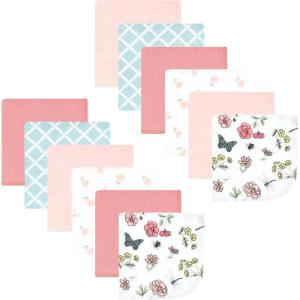 image:imageHudson Baby Unisex Baby Flannel Cotton Washcloths Cowboy 10 Pack One SizeHummingbird Garden 12 Pack