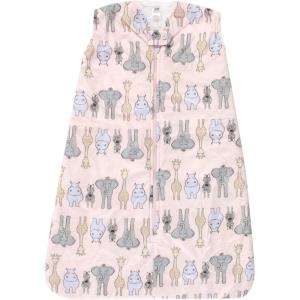 image:imageHudson Baby Unisex Baby Mink with Sherpa Inner Sleeping Bag Sack Blanket Whimsical Unicorn 612 MonthsPink Safari