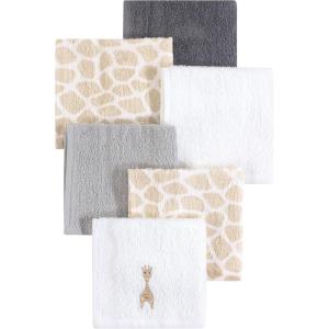 image:imageHudson Baby Unisex Baby Super Soft Cotton Washcloths Bee One SizeGiraffe
