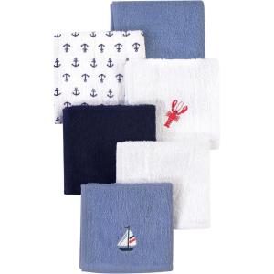 image:imageHudson Baby Unisex Baby Super Soft Cotton Washcloths Bee One SizeLobster