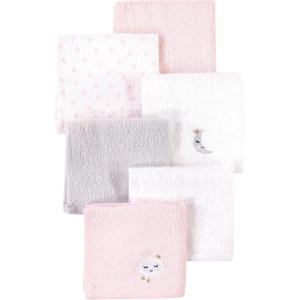 image:imageHudson Baby Unisex Baby Super Soft Cotton Washcloths Bee One SizePink Cloud