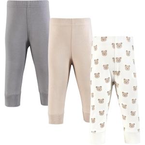 image:imageHudson Baby Unisex Cotton Pants and LeggingsBeige Cozy Cutie