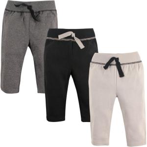 image:imageHudson Baby Unisex Cotton Pants and LeggingsBlack Gray