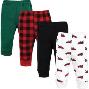 image:imageHudson Baby Unisex Cotton Pants and LeggingsChristmas Tree Truck