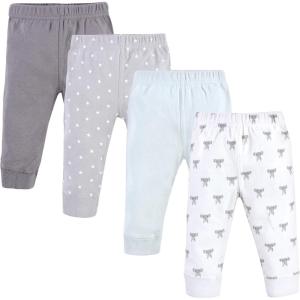 image:imageHudson Baby Unisex Cotton Pants and LeggingsModern Elephant