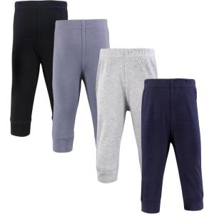 image:imageHudson Baby Unisex Cotton Pants and LeggingsNavy Gray Black