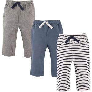 image:imageHudson Baby Unisex Cotton Pants and LeggingsNavy Stripe