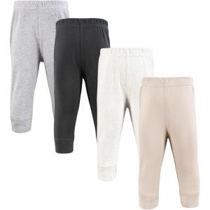 image:imageHudson Baby Unisex Cotton Pants and LeggingsNeutral Beige Charcoal
