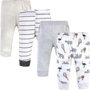 image:imageHudson Baby Unisex Cotton Pants and LeggingsNeutral Safari