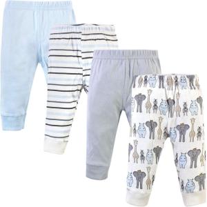 image:imageHudson Baby Unisex Cotton Pants and LeggingsRoyal Safari