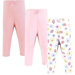 image:imageHudson Baby Unisex Cotton Pants and LeggingsStrawberry Flowers