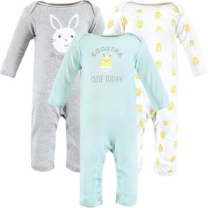 image:imageHudson Baby unisexchild Cotton CoverallsEggstra Cute