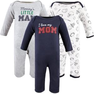 image:imageHudson Baby unisexchild Cotton CoverallsLove Mom