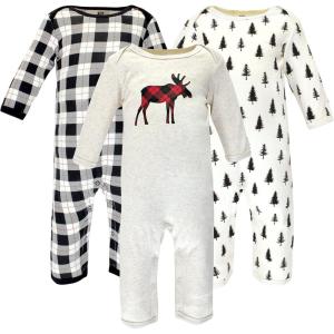image:imageHudson Baby unisexchild Cotton CoverallsMoose