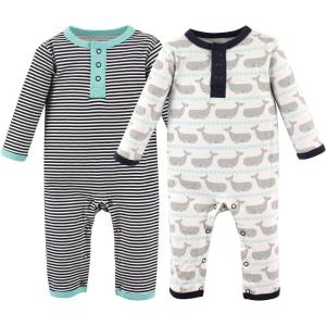 image:imageHudson Baby unisexchild Cotton CoverallsWhale