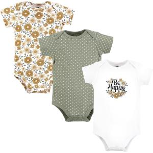 image:imageHudson Home Collection Baby Shawl Collar Plush RobeBe Happy Floral